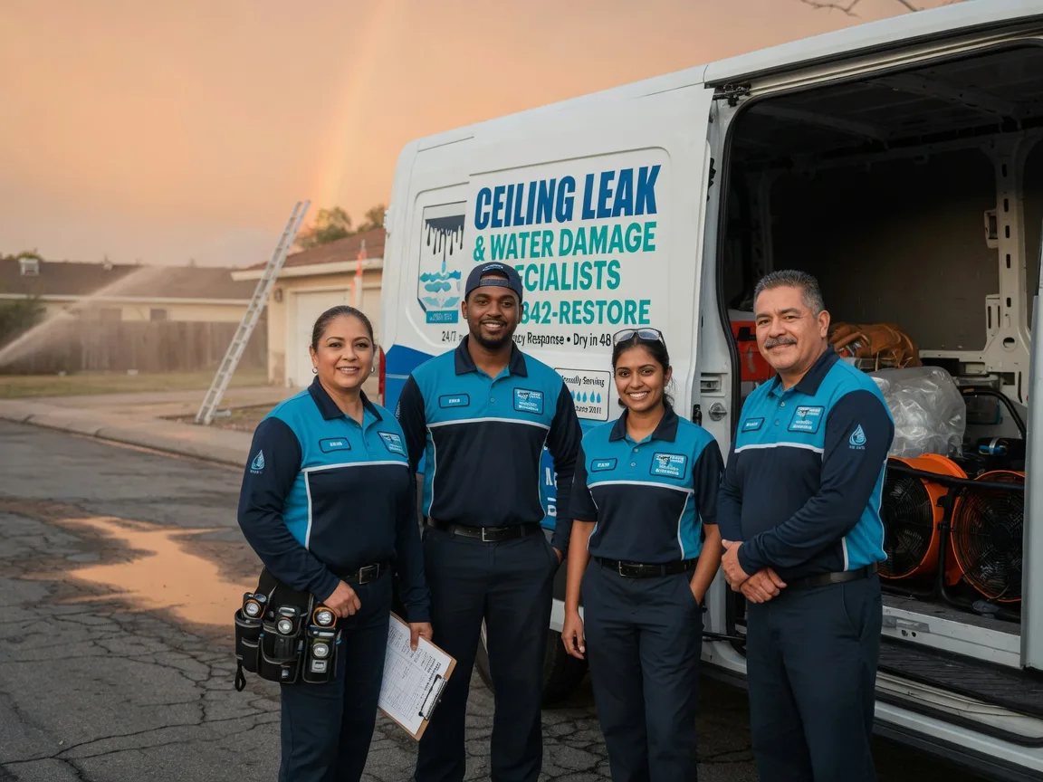 Ceiling Leak Cleanup company in Vinton, LA