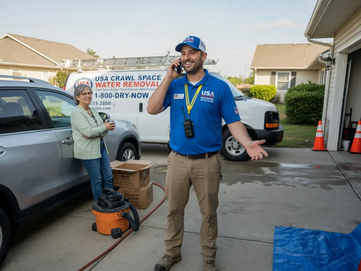 Crawl Space Water Removal Vinton, LA FAQs